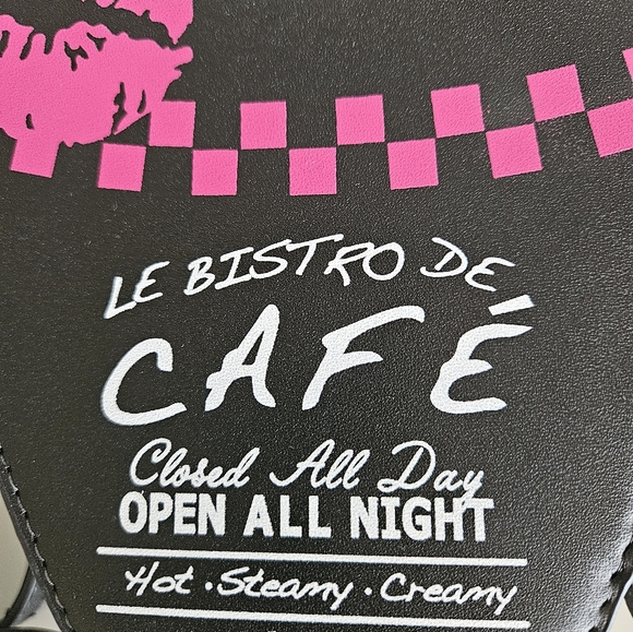 Whip Cream Cafe Cup Shaped Novel Crossbody Bag NWOT - Picture 5 of 10